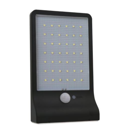42-LED  Solar LED Wall Lamp with Human Body Sensor