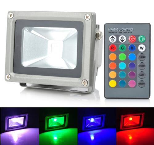 10W 900lm RGB LED Projection Flood Lamp