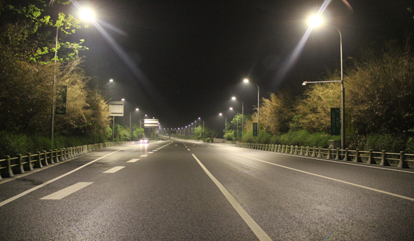 Jiangxi promotes the LED lamps in public places