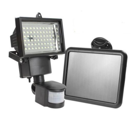 Solar Powered Outdoor 60 LEDs  LED Floodlights