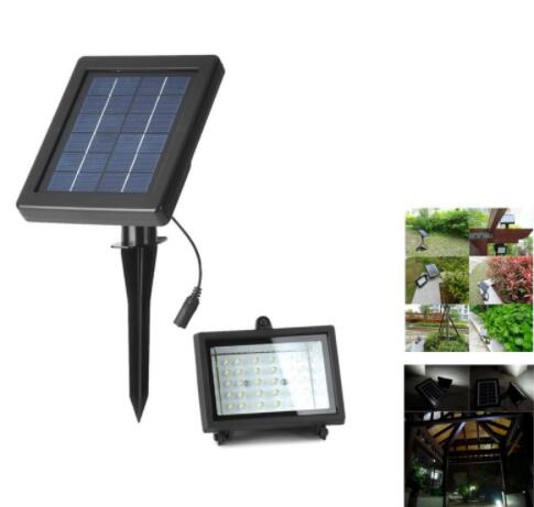 Solar Powered Garden PIR  Motion Sensor LED Wall Light