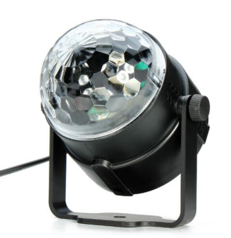 RGB Sound Control Magic Ball Effect 3W LED Stage Lighting
