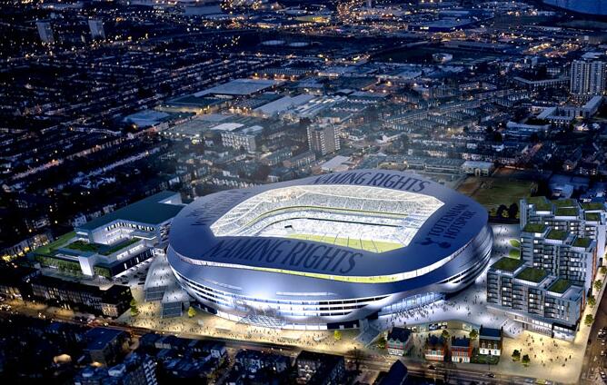 Tottenham Stadium will use LED lighting