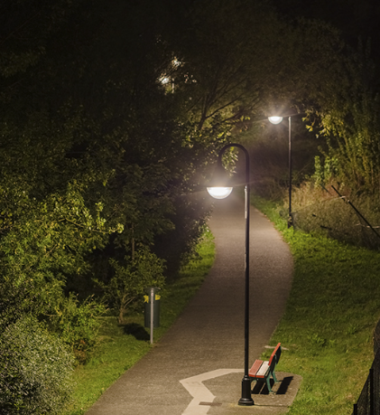 Street Light Renovation in Old Residential Communities in Chahar Right Middle Banner, Ulanqab, Inner Mongolia