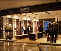 Armani use high intensity led light bulbs