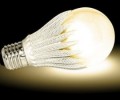 Intelligent led task lighting, automatically adjusted brightness