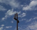 solar street light poles and led dimming