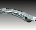 Analysis of the light attenuation of LED roadway lighting applications