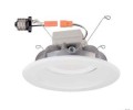 Commercial Electric 6 in. Recessed White LED Trim