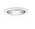 All-Pro 5 in. White Recessed Trim with Specular Reflector