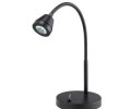 Illumine 1-Light LED Table Lamp Black Finish