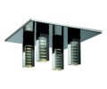 Artcraft Lighting AC6424 Contemporary / Modern 4 Light Flushmount Ceiling Fixture from the Radiance Collection