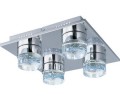 ET2 E22742 Fizz II 4 Light Flush Mount Ceiling Fixture