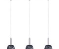 ET2 E94113 Contemporary / Modern Three Light Down Lighting LED Island / Billiard Fixture from the Carte Collection