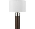 Cal Lighting BO-2234TB Morro 2 Light Table Lamp with 3-Way Switch and LED Night Light