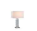 Eurofase Lighting 19491 Crystal 3 Light Tobias LED Table Lamp from the Illuminations Collection