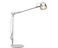 Bulbrite 870301 LED/STRYDE/SV Stryde LED Desk Lamp Silver (1 Pack)