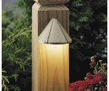 Kichler 15765 Functional One Light LED Mini Deck Light from the Landscape LED Collection