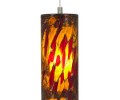 LBL Lighting Abbey Amber-Red LED Monorail 1 Light Track Pendant