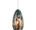 LBL Lighting Banja Aquamarine LED Monorail 1 Light Track Pendant