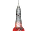 LBL Lighting Bellboy Red LED 2-Circuit Rail 1 Light Track Pendant