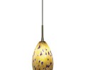 LBL Lighting Caroline Amber LED Fusion Jack 1 Light Track Pendant
