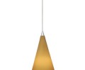 LBL Lighting Cone III Amber Xenon Monorail 1 Light Track Pendant