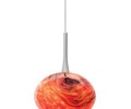LBL Lighting Neptune I Red LED Fusion Jack 1 Light Track Pendant