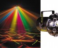 Chauvet Mini Line Dancer Sound Activated Fan Beam Effect Light