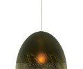 LBL Lighting Mojave Green LED 2-Circuit Rail 1 Light Track Pendant