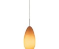 LBL Lighting Tear-SII Coax LED Amber 2-Circuit Rail 1 Light Track Pendant