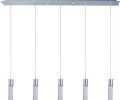 ET2 E22744-91 5 Light Adjustable Height Pendant from the Fizz II Collection - Bulbs Included