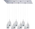 ET2 E93952 Luxe 10 Light LED Foyer Pendant