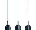ET2 E94093 Contemporary / Modern Three Light Down Lighting LED Island / Billiard Fixture from the Carte Collection