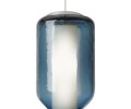 LBL Lighting Mini Mason LED Steel Blue 6W Monopoint 1 Light Pendant