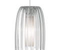 LBL Lighting Mini Olivia LED Clear 6W Monopoint 1 Light Pendant