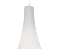 LBL Lighting Mini-Indulgent Opal LED Monopoint 1 Light Track Pendant