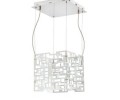 Eurofase Lighting 22785 Metrix 24 Light Pendant with Geometric Shade