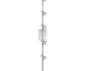 Eglo 200095A Rottelo 6x50W Track Light in Matte Nickel and Chrome Finish