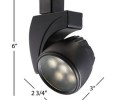 WAC Lighting H-9S-CW Contemporary / Modern 9 Watt 4500K Adjustable LED Track Head for H Series Track from the LEDme Collection