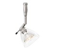 LBL Lighting Mini-Dome I Swivel I Clear LED 2-Circuit Rail 1 Light Track Head