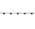 Kovacs P2001-467 Contemporary / Modern Five Light Down Lighting Nine Foot Track with Fixed Heads Kit