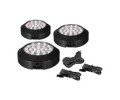 Maxim 87883 Traditional / Classic Three Light Puck Under Cabinet Light Kit from the CounterMax MX-LD Collection