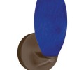 AFX Lighting Bella BESLBU Contemporary / Modern Blue Hand Blown Glass LED Wall Sconce from the Bella Collection