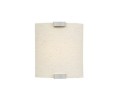 LBL Lighting Omni Cover Small Linen LED 277V 1 Light Wall Sconce