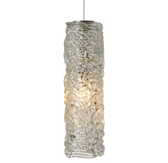 LBL Lighting Mini Isis LED Clear 6W 2-Circuit Rail 1 Light Mini Pendant Item #: BCI2040566