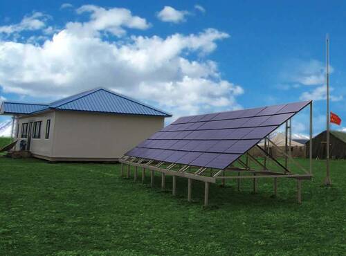 Micro grid energy was applied in rural areas of India, low-power LED lighting became a light spot (1)