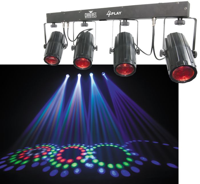 Chauvet 4PLAY 6-Channel LED Light Bar and Effects System