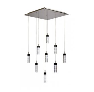Artcraft Lighting AC6409 Contemporary / Modern 9 Light Down Lighting Chandelier from the Radiance Collection