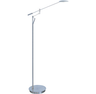 ET2 E41021 Contemporary / Modern LED Swing Arm Floor Lamp from the Eco-Task Collection